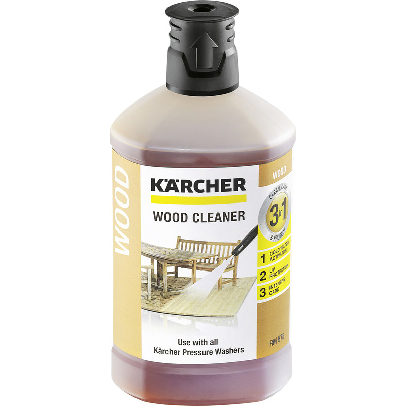 Karcher 3-in-1 Wood Cleaner Detergent 1L