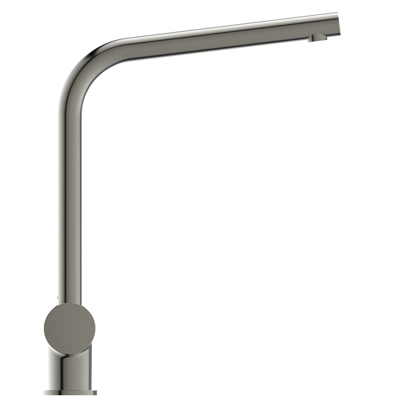 Ideal Standard Ceralook Mono Mixer Kitchen Tap L-Shape Silver Storm