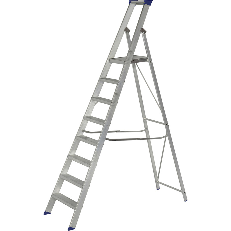 Werner Mastertrade Platform Stepladder 8 Tread