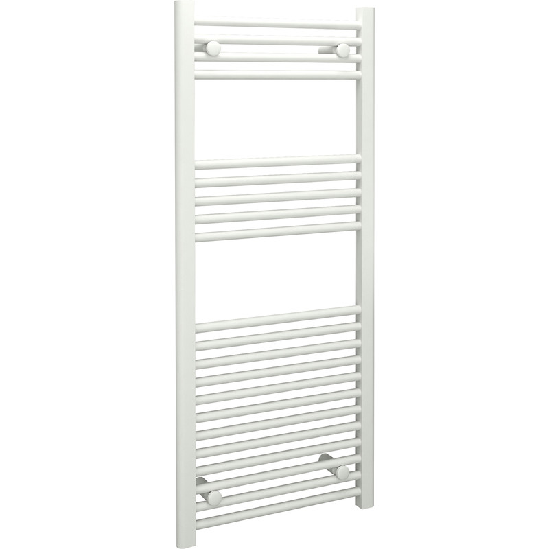 Kudox White Flat Ladder Towel Radiator 1200 x 500mm 1703Btu