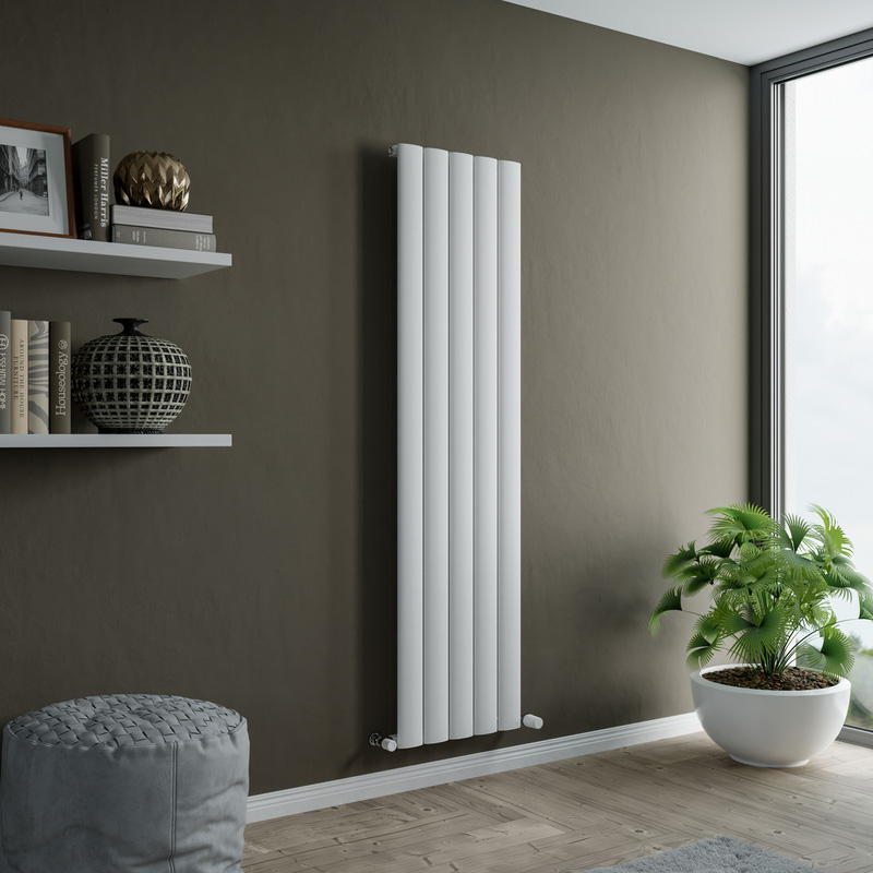 Ximax Bolton Aluminium Designer Radiator 1800 x 470mm 3526Btu White