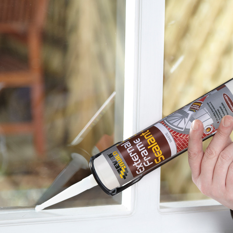 Window & Door External Frame Sealant 290ml White