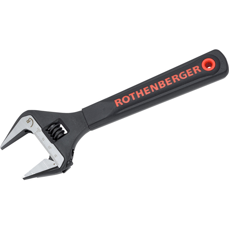 Rothenberger Adjustable Wide Jaw Wrench 8''