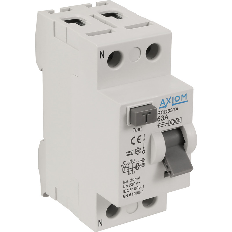 Axiom RCD A Type RCD 63A 30mA