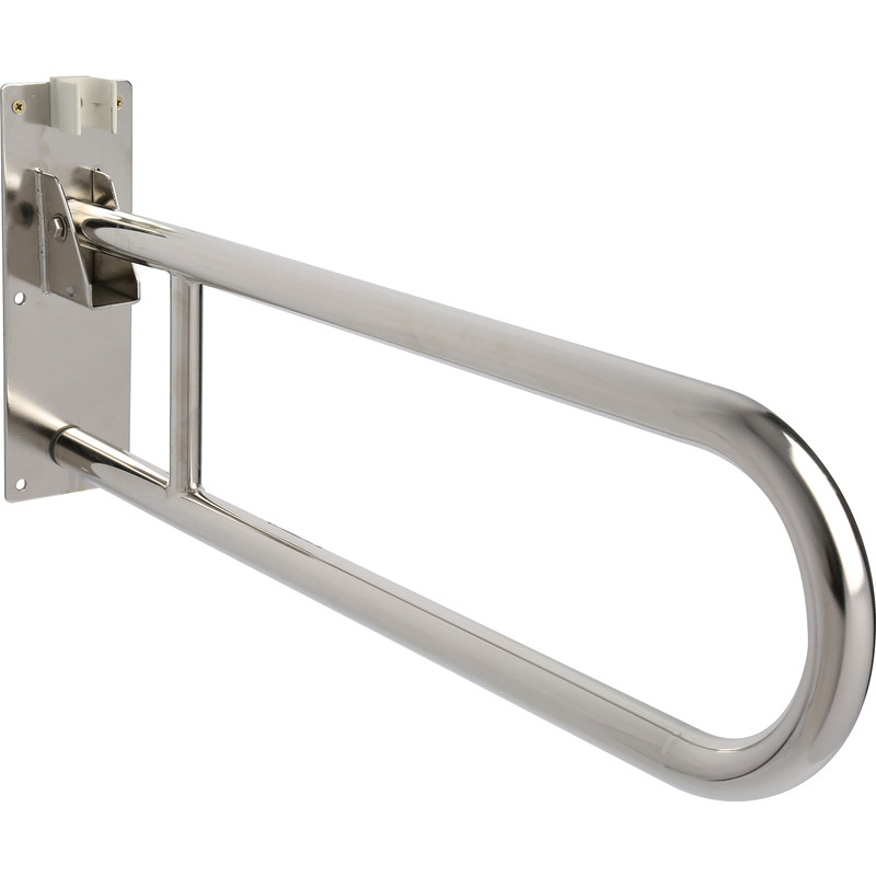 Croydex Drop Down Grab Bar Chrome