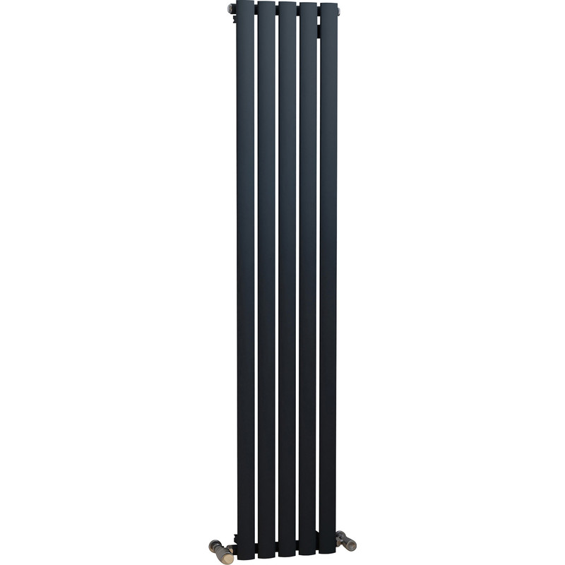 Ximax Bristol Designer Radiator 1500 x 294mm 1778Btu Single Anthracite