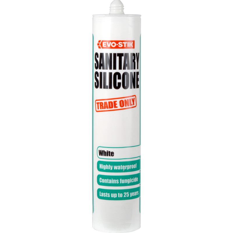 Evo-Stik Trade Sanitary Silicone 280ml White