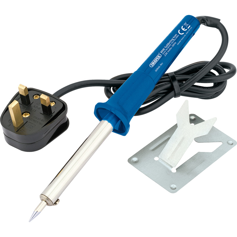 Draper Soldering Iron & Stand 40W/230V