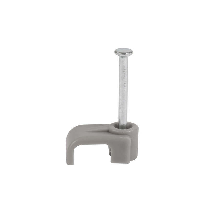 Twin & Earth Cable Clips Grey 1- 1.5mm