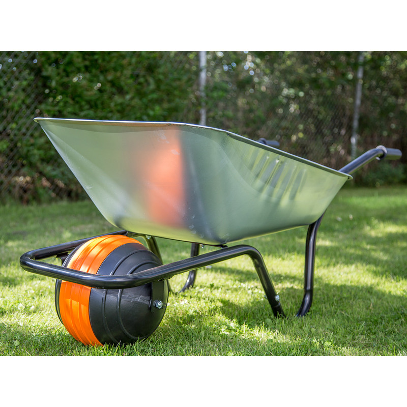 Galvanised Ball Wheelbarrow 85L