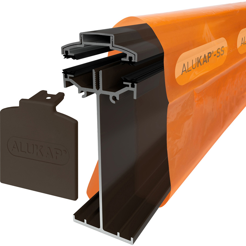 Alukap-SS High Span Bar Brown 2.4m