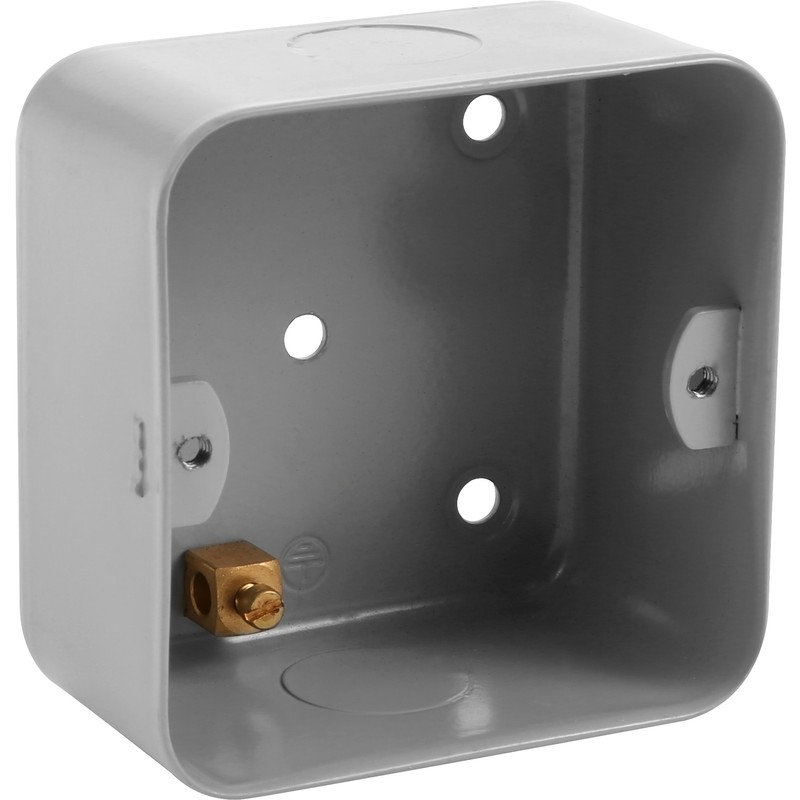 Crabtree Rockergrid Box With Knockouts 1-2 Gang