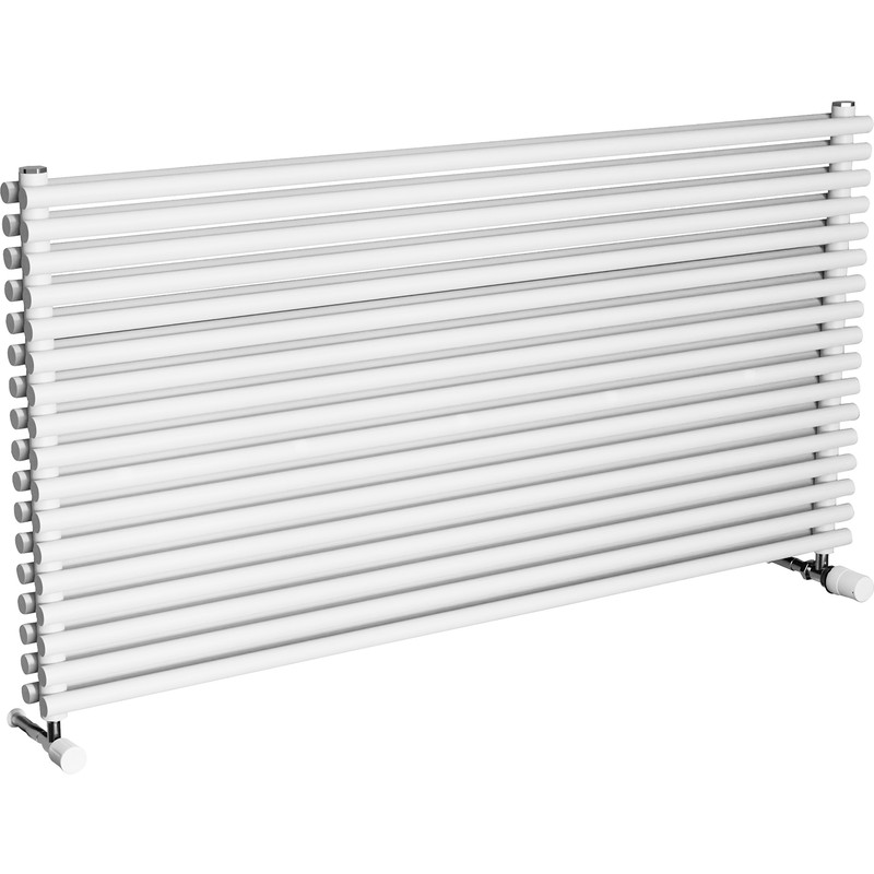 Ximax Kingston Duo Horizontal Designer Radiator 610 x 1000mm 3668Btu White