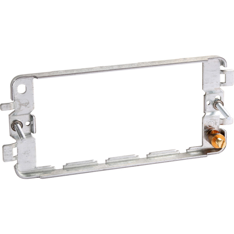 MK Grid Plus Fixing Plate (Yoke) 4 Gang
