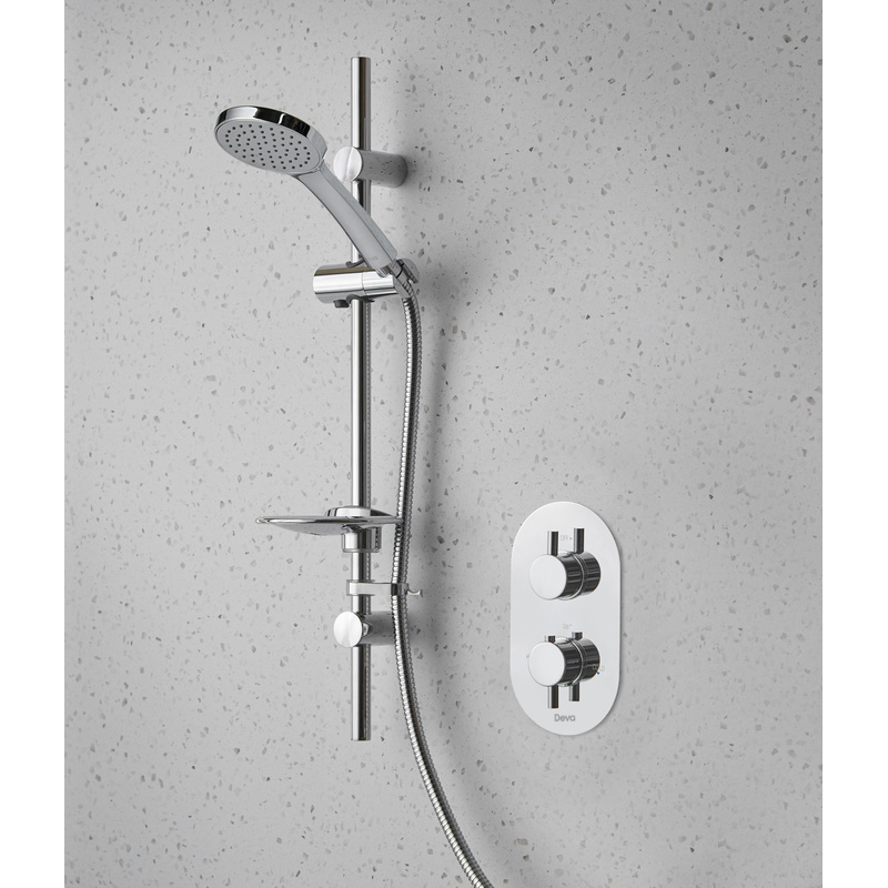 Deva Newton Thermostatic One Outlet Concealed Shower Valve