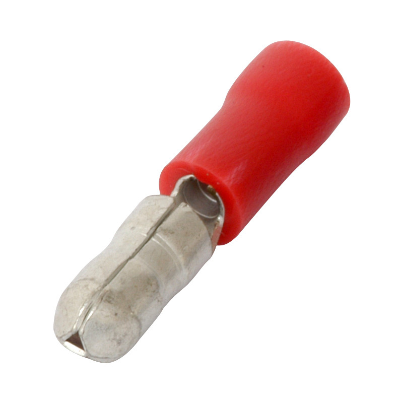 Bullet Connectors Male 1.5mm Red
