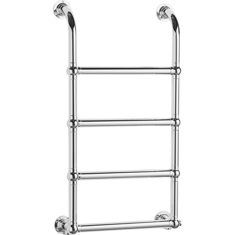 Towelrads Upton Towel Radiator Victorian Chrome 900 x 500mm 607Btu
