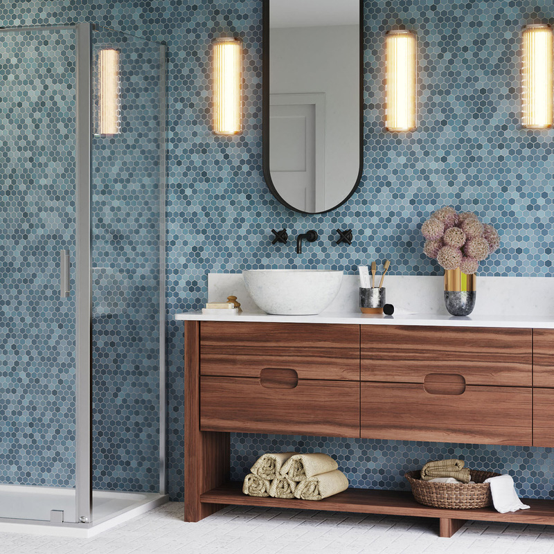 Aqualux Frameless 6mm Side Panel for Sliding Door 760mm