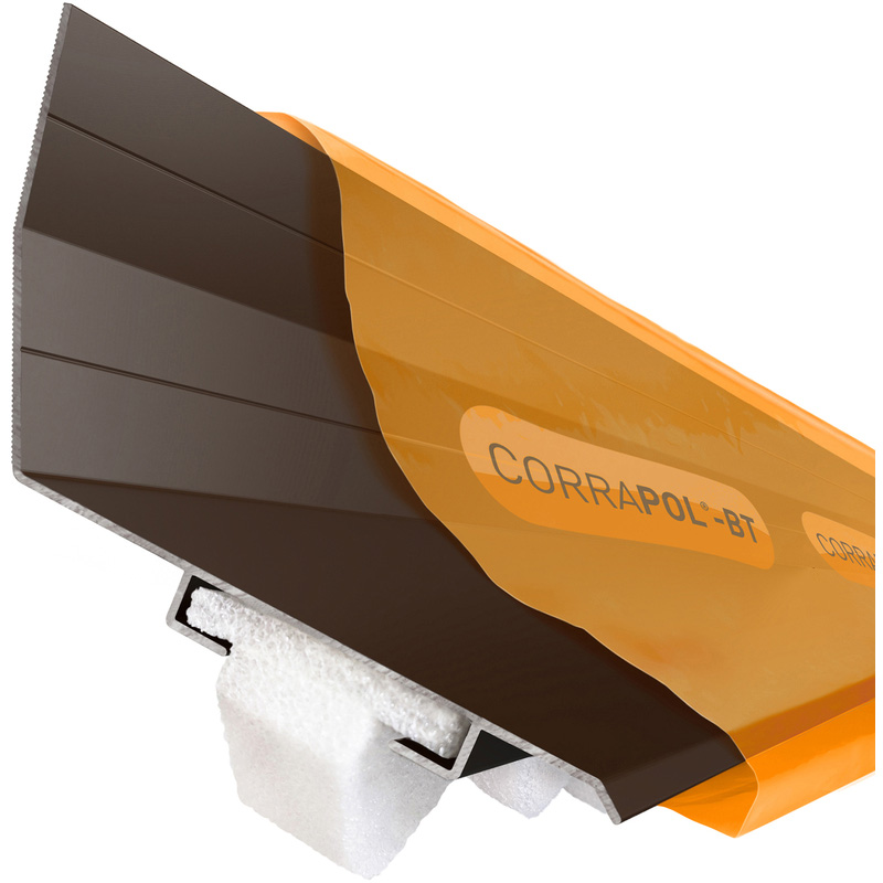 Corrapol-BT Wall Top Flashing 3m Brown