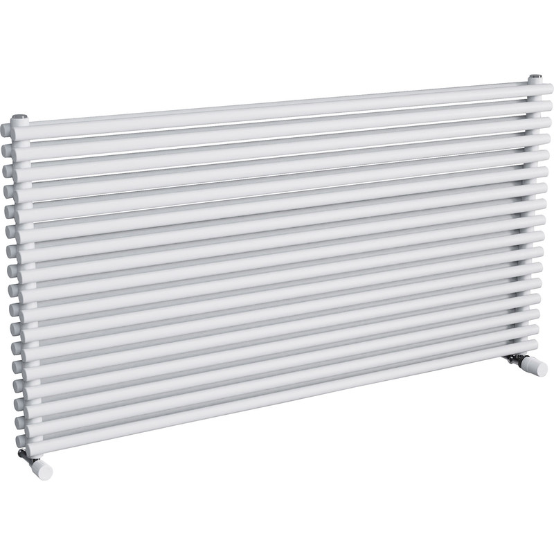 Ximax Kingston Duo Horizontal Designer Radiator 610 x 1200mm 4402Btu White