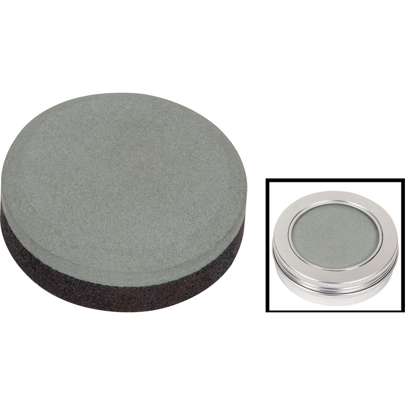 Roughneck Sharpening Stone with Aluminium Tin 75 x 25mm