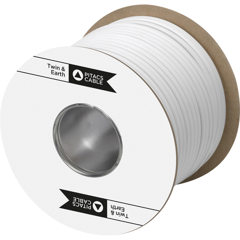 Pitacs Twin & Earth Low Smoke Cable (6242B) 2.5mm2 Drum