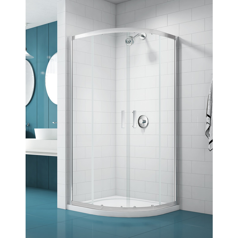 Merlyn NIX Sliding 2 Door Quadrant Shower Enclosure 800 x 800mm