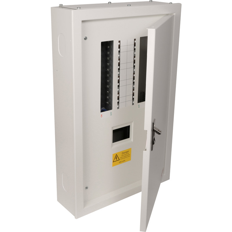 Contactum 3 Phase Distribution Board 8 Way 125A B Type