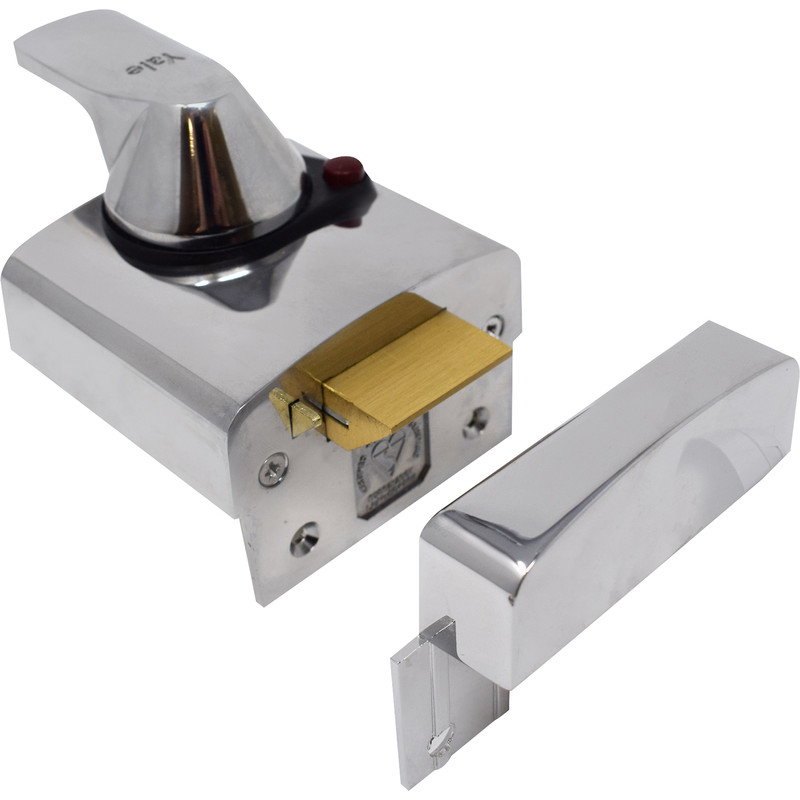 Yale BS Max Security Nightlatch Chrome Standard