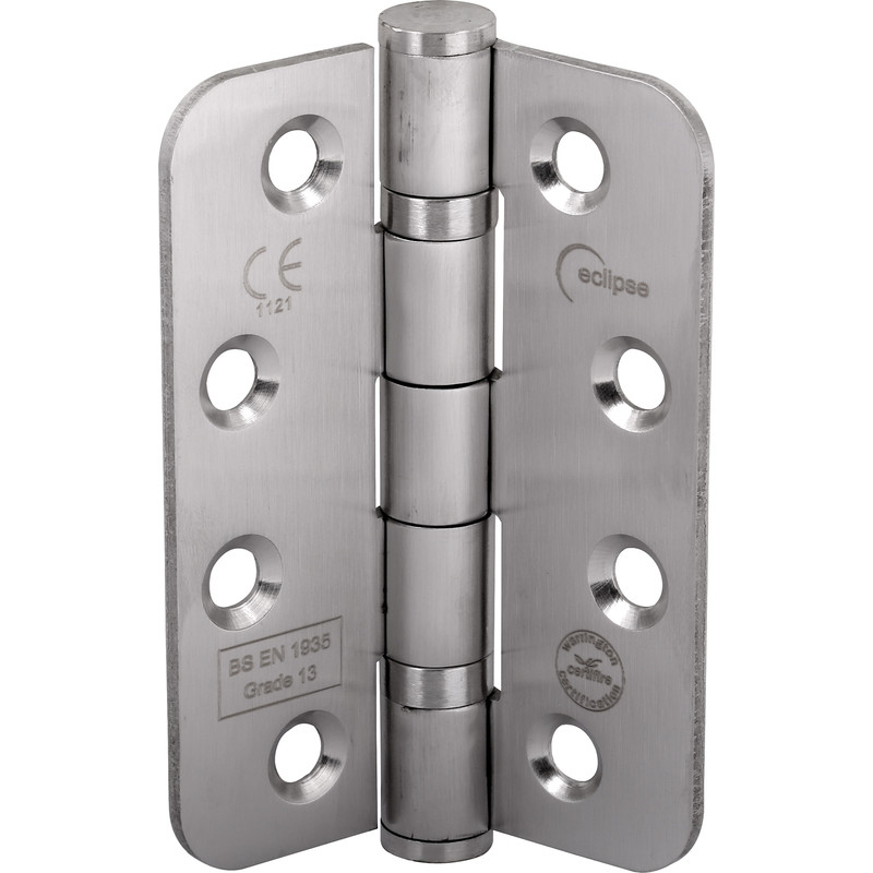 Grade 13 Ball Bearing Radius Hinge Satin Finish