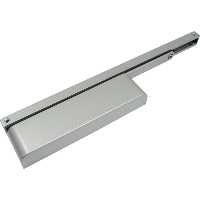 Rutland TS.11204 Door Closer Silver Size 2-4, With Cover