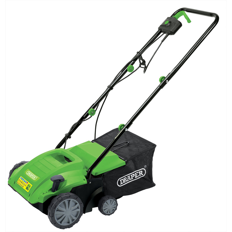Draper 1500W 32cm Lawn Aerator & Scarifier 230v