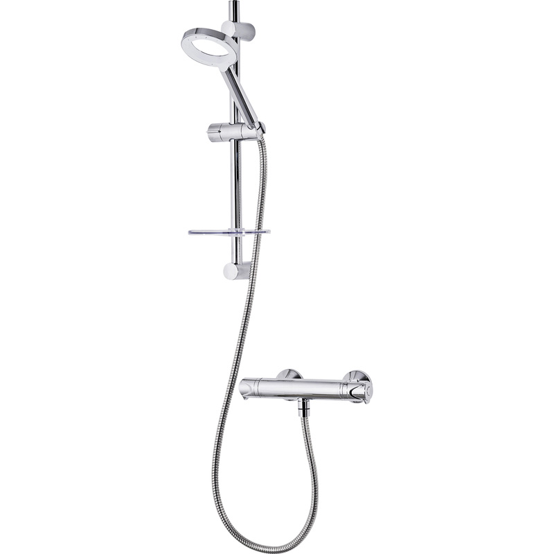 Triton Tian 2 Thermostatic Bar Mixer Shower Chrome