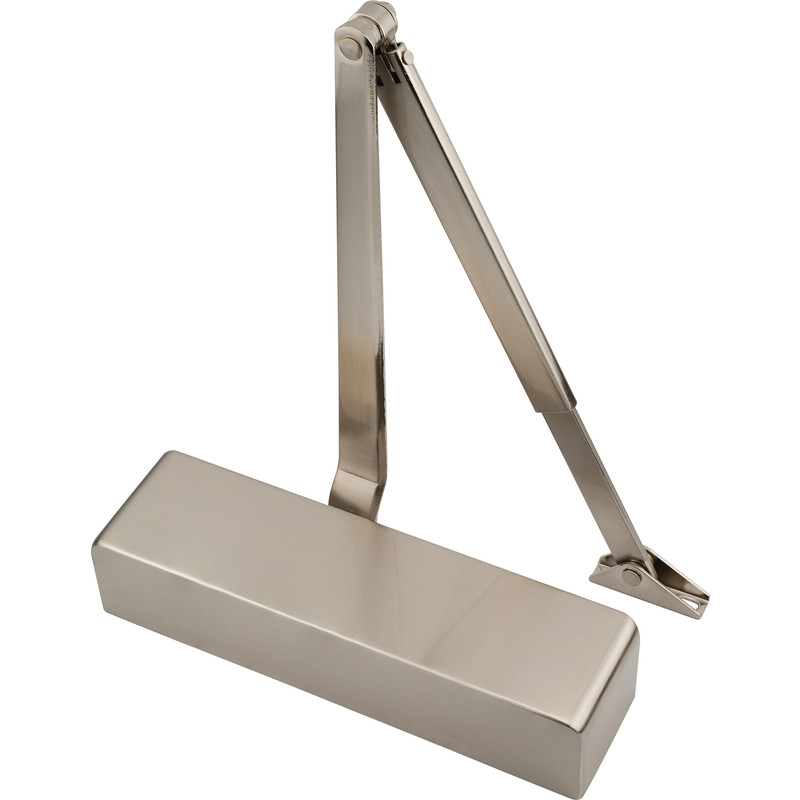 Eclipse Power Adjustable Overhead Door Closer Size 2-4 Satin