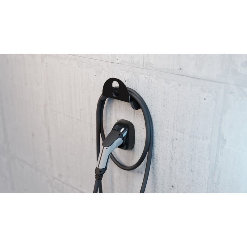 Cable holder (metallic / Black)