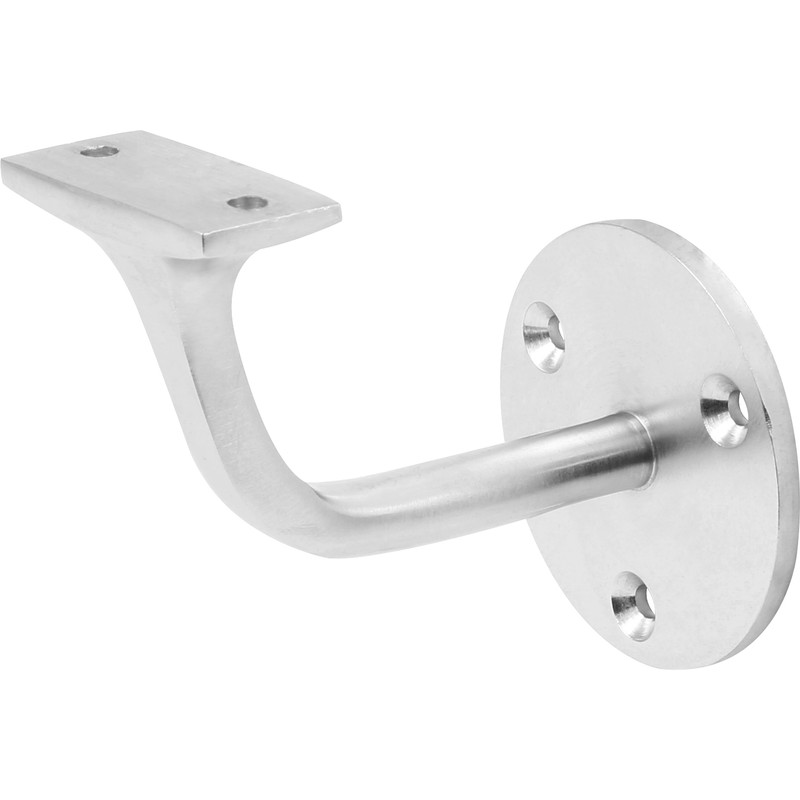 Handrail Bracket Satin Chrome