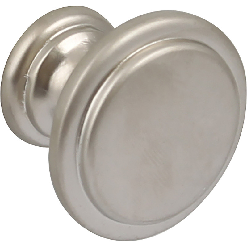 Flat Knob Matt Nickel