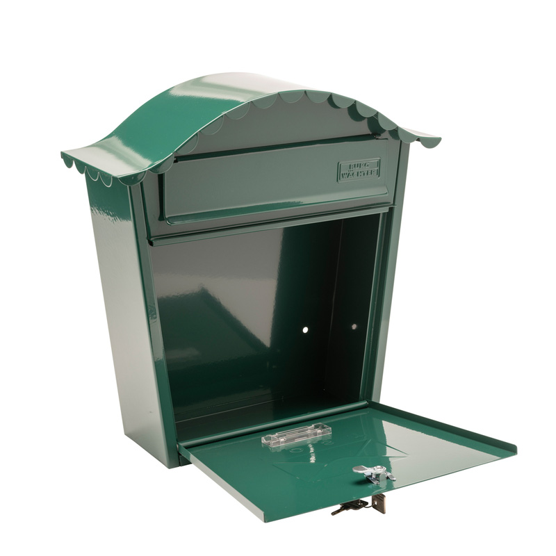 Burg-Wachter Classic Post Box Green