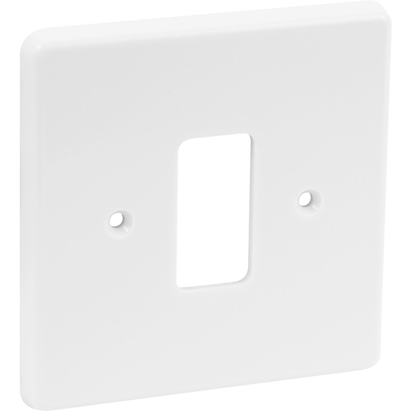 Crabtree Rockergrid Moulded Front Plate 1 Gang