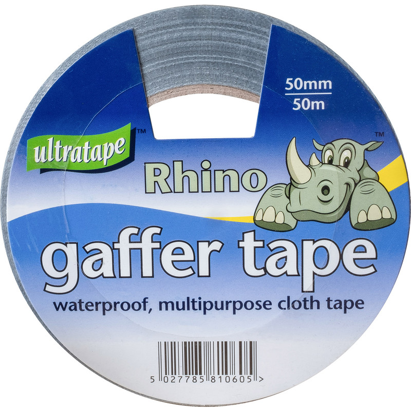 Heavy Duty Cloth Duct Tape Silver 50mm x 50m