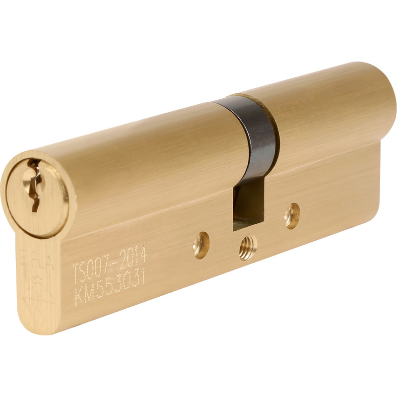 ERA 1 Star 6 Pin Double Euro Cylinder 45-55mm Brass