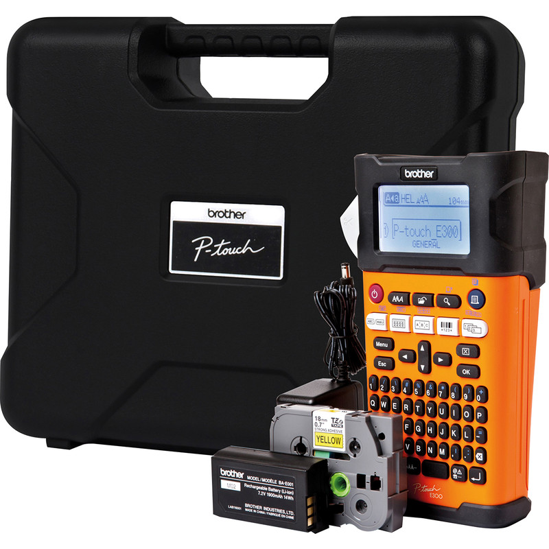 Brother PTE300VP Handheld Label Printer