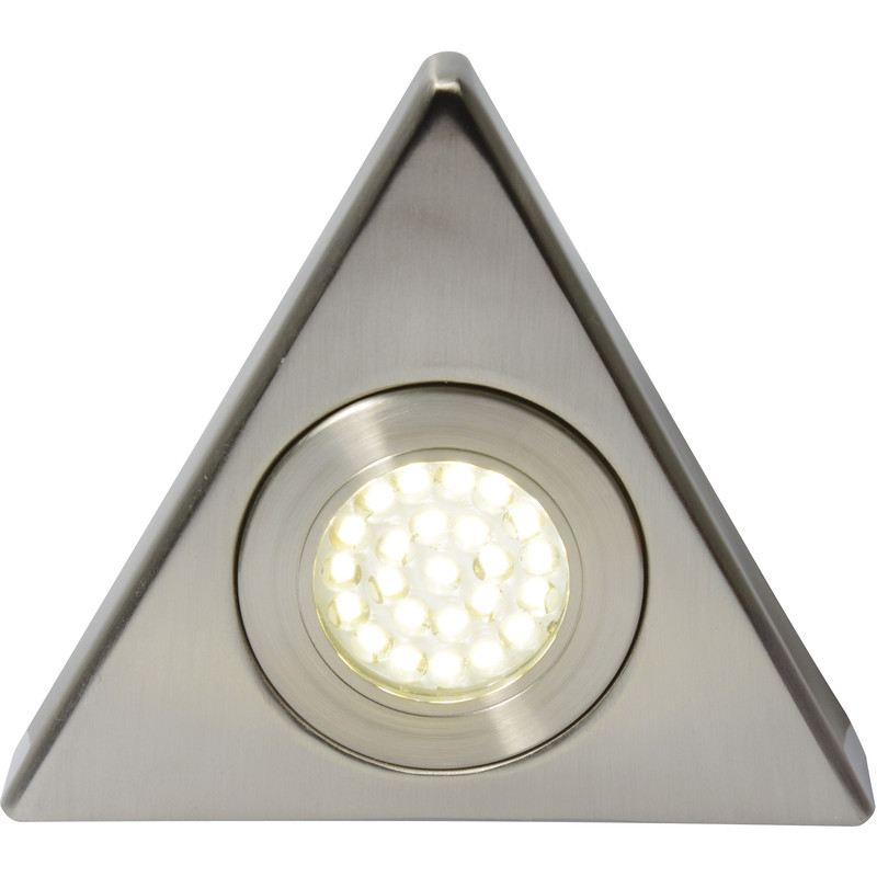Fonte 240V LED Triangle Under Cupboard Light 1 x 1.5W 140lm light