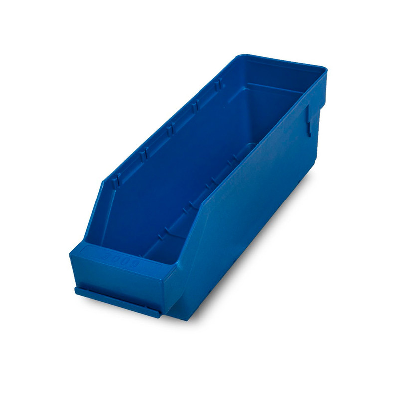 Blue Shelf Bin 300 x 90 x 95mm