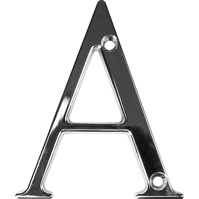 Fab & Fix Hardex Door Numeral Polished Chrome A