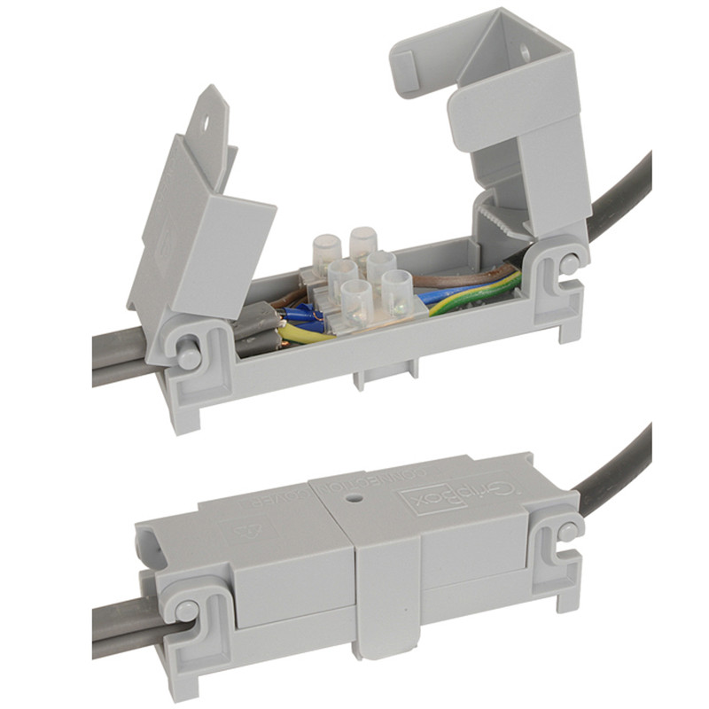 GripBox IP20 Connector Box 15A 3 Way