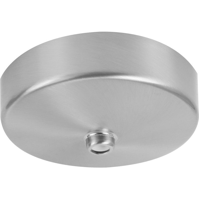 BG Decorative Ceiling Rose Brushed Chrome 80mm