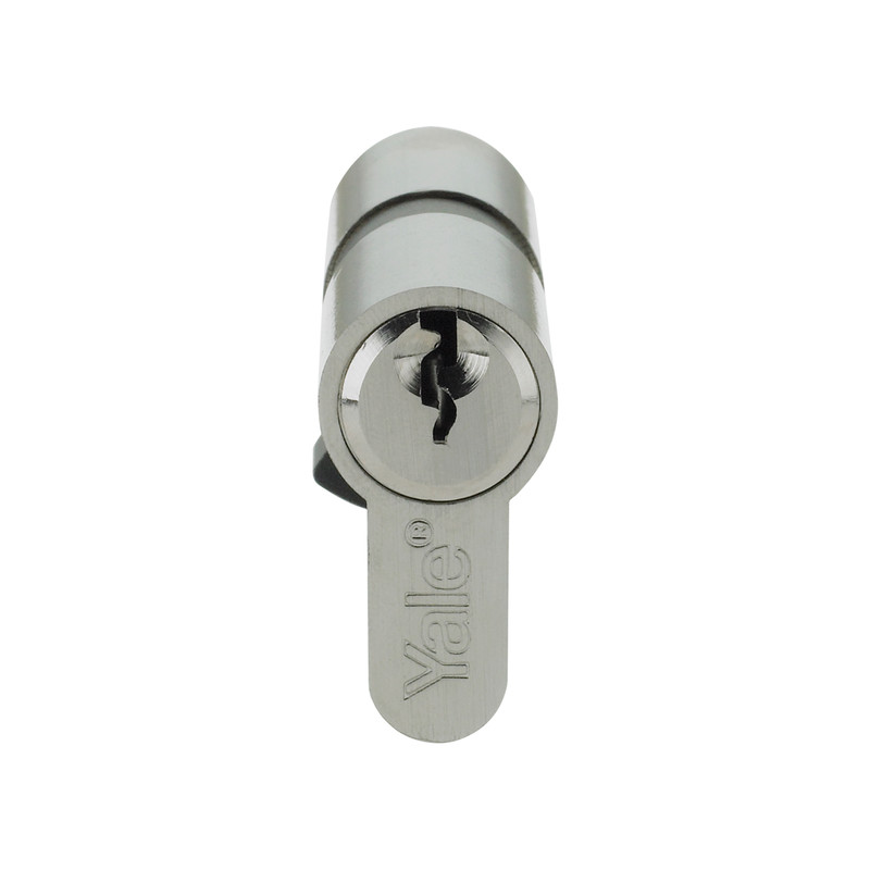 Yale 6 Pin Euro Double Cylinder 35-10-40mm Nickel