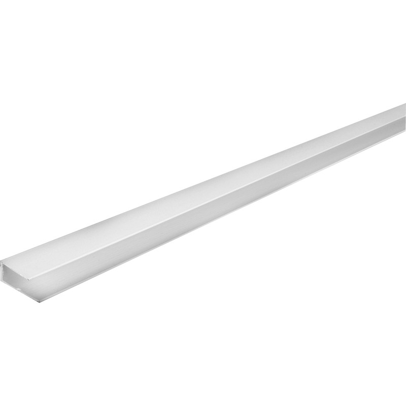 Hollow White Soffit Starter Trim 3m
