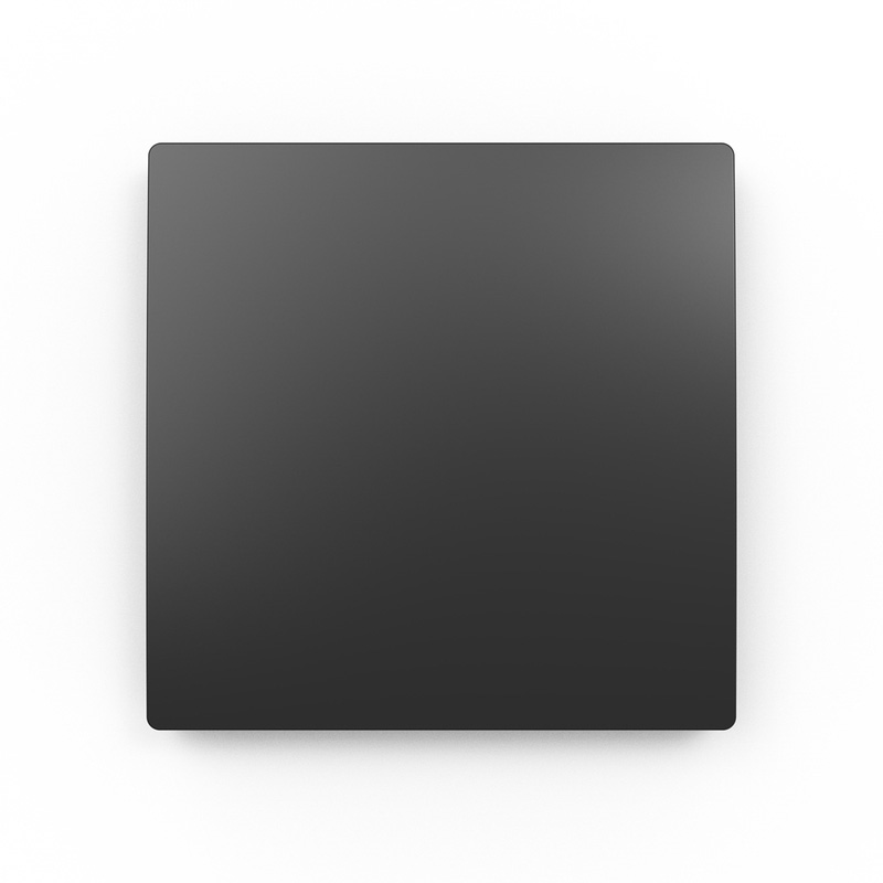 Kinetic Switch 1 Gang Matt Black